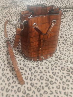 Zara pouch bag like new, brown