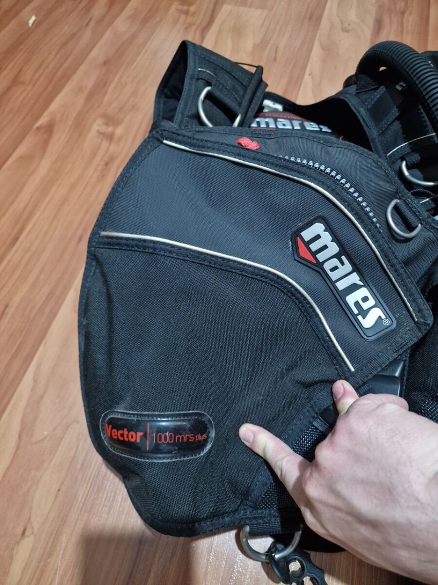 BCD Mares Vector 1000 diving jacket used - € 180,00 - Vendora.cy
