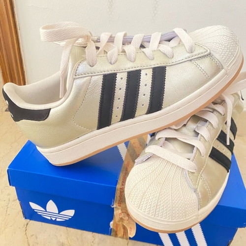 Adidas Originals Superstar II W γυναικεία sneakers χρυσαφί, μέγεθος 38, καινούργιο