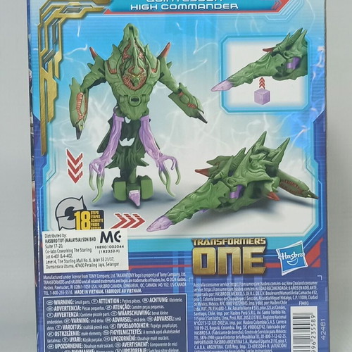 Transformers One Quintesson High Commander Deluxe Class Robot new