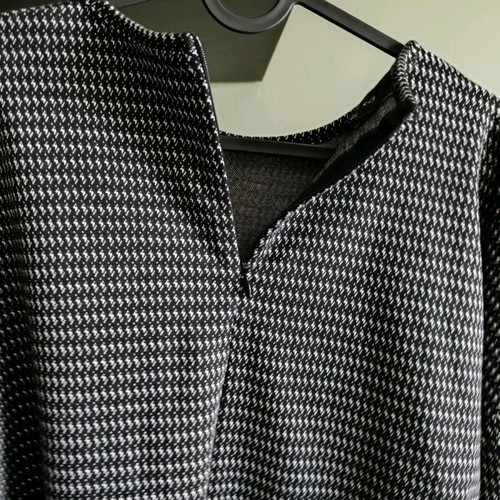 Deppy Joo women's blouse like new, black and gray, size M