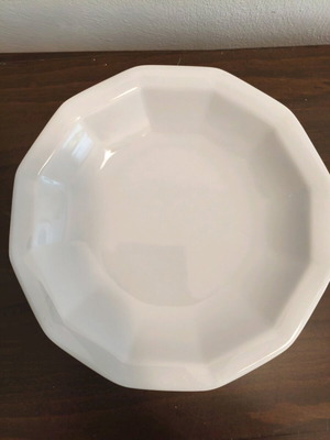 Tirschenreuth porcelain plates used, set of 36, octagonal shape