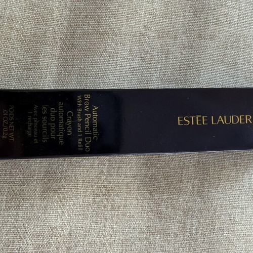 Estée Lauder Automatic Brow Pencil Duo new, shade ABD 03 Soft Black