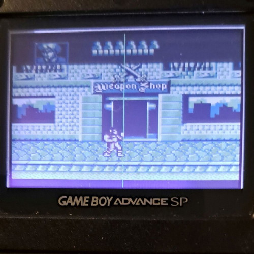 Double Dragon III Game Boy used, fighting, side-scrolling