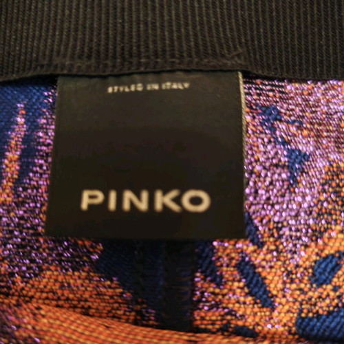 Pinko pencil skirt elastic knee-length like new, blue