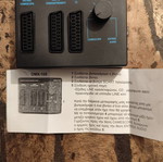 Scart adapter controller black, new