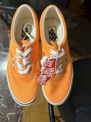 Vans sneakers new, orange, size 39
