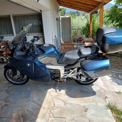 BMW K 1200 GT motorcycle 2007, blue metallic, full extras