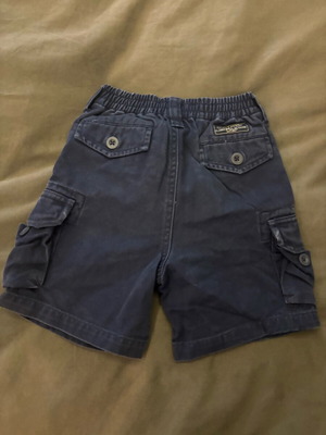 Παιδική βερμούδα Ralph Lauren μεταχειρισμένη με πλαϊνές τσέπες μπλε, 2 ετών