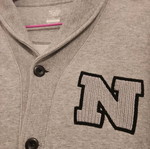 Nike jacket gray like new, size M
