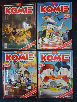 Komix magazines used, pack of 4 issues