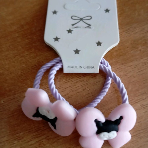 Children's bracelets new, two pairs, purple