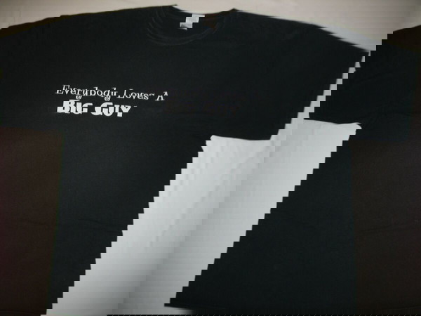 Αντρικό κοντομάνικο T-Shirt 3XL με χιουμοριστικό logo