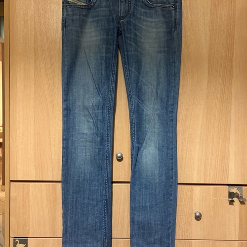 Diesel blue jeans with soft fades like new, size S