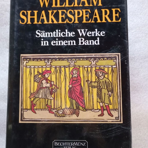 William Shakespeare Sämtliche Werke in einem Band used, German edition