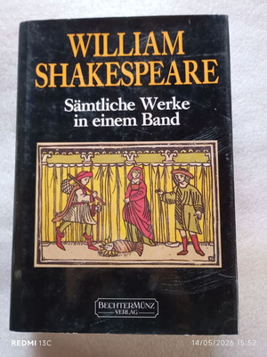 William Shakespeare Sämtliche Werke in einem Band used, German edition