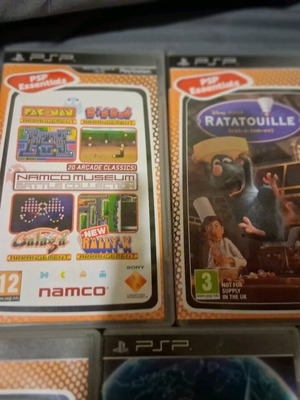 PSP Games used, pack of 7 titles