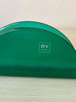 IVV γυάλινη θήκη για χαρτοπετσέτες made in Italy καινούργια