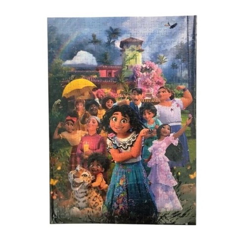 Disnay Encanto framed puzzle art print like new 35x50cm