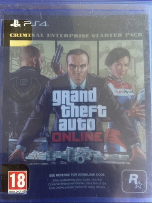 Grand Theft Auto Online game for PlayStation 4 used