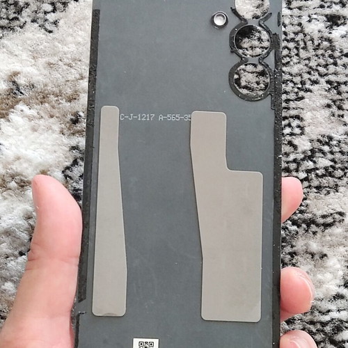Samsung Galaxy A16 Battery Cover like new, blue black