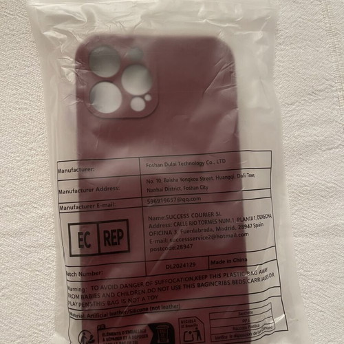 iPhone 12 Pro Max burgundy case new