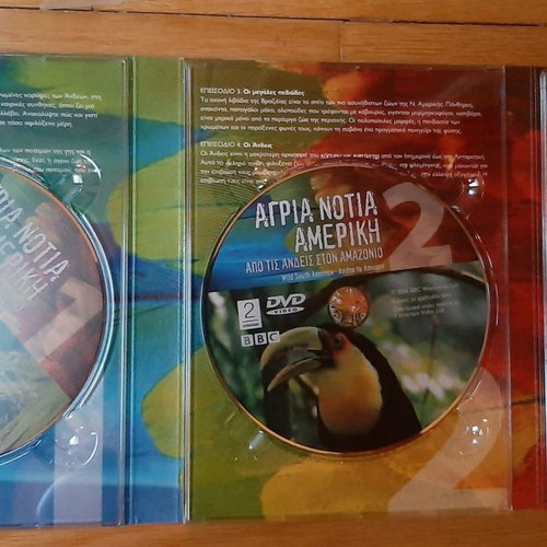 Wild South America documentary 3 DVD set new with subtitles