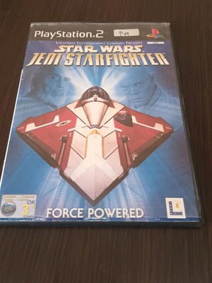 Star Wars Jedi Starfighter PS2 game μεταχειρισμένο με manual