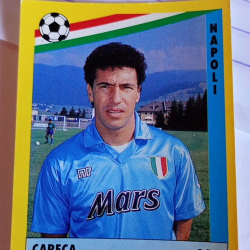 Careca sticker like new from il grande calcio 91 series - Vallardi