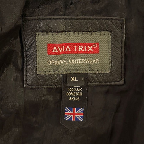 Aviatrix kids leather jacket XL like new