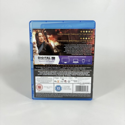 The Hunger Games Mockingjay Part 1 Blu-ray like new with subtitles