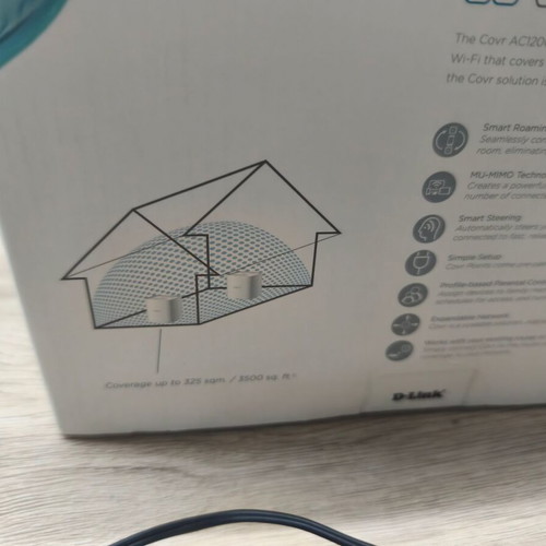 D-Link COVR-1102 WiFi Mesh Network Access Point Wi‑Fi 5 Dual Band like new