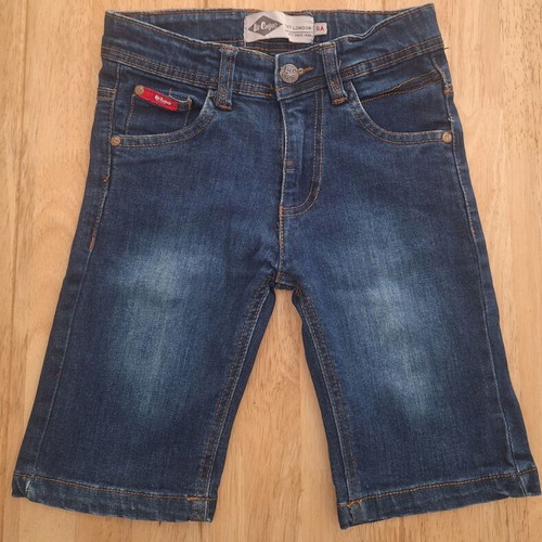 Lee Cooper Boys' Denim Bermuda Shorts like new, size 6