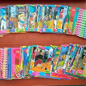 Συλλεκτικες καρτες Scooby-Doo της DEAGOSTINI (61 διαφορετικές κάρτες)
