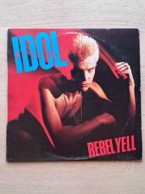 Billy Idol Rebel Yell LP album, rock
