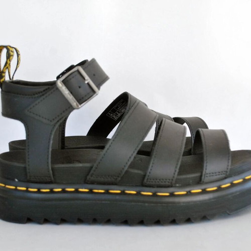 Dr. Martens Black Platform Sandals like new No 39