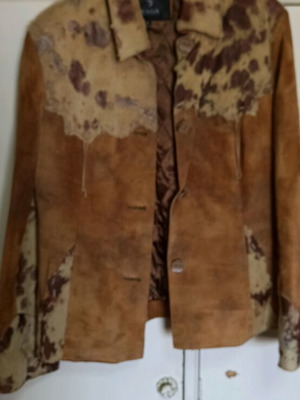 Women's leather jacket original like new, size M