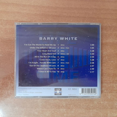 Barry White Heart And Soul CD, R&B Soul