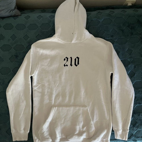 Hoodie 210 ATH FNST white used, size M