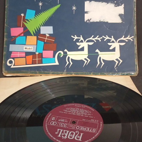 Noel vinyl record used with cover wear