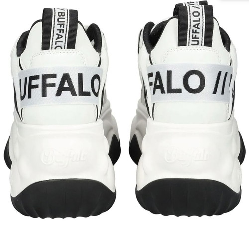 Buffalo sneakers like new, size 40, black and white