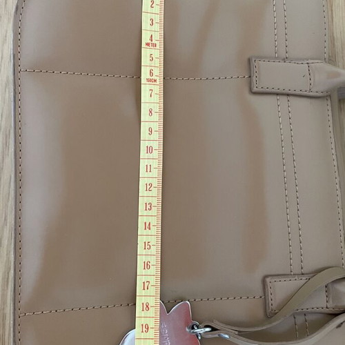 Esprit beige/tan vintage tote handbag