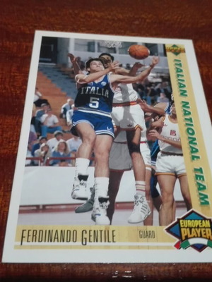 Κάρτα Ferdinando Gentile μεταχειρισμένη από συλλογή Upper Deck 1991-1992