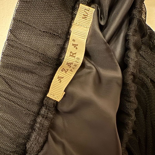 Azara Paris tulle skirt black like new, size M/L