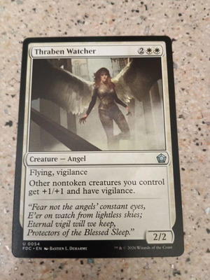 Magic: The Gathering Thraben Watcher συλλεκτική κάρτα