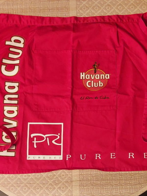Συλλεκτική Ποδιά Μπαρ Havana Club Pure Red Σαν καινούργιο