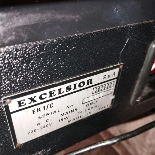 Exelsior EK 1C organ used, Italian, without built-in speakers