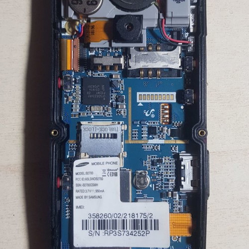 Samsung B2700 motherboard and screen used