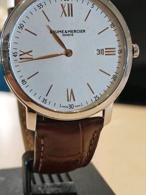 Baume Mercier Clasima 39mm quartz μεταχειρισμένο με λουρί και τόκα