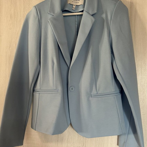 B.young Turquoise Cotton Suit New, Size 38, Elastic Waist Pants